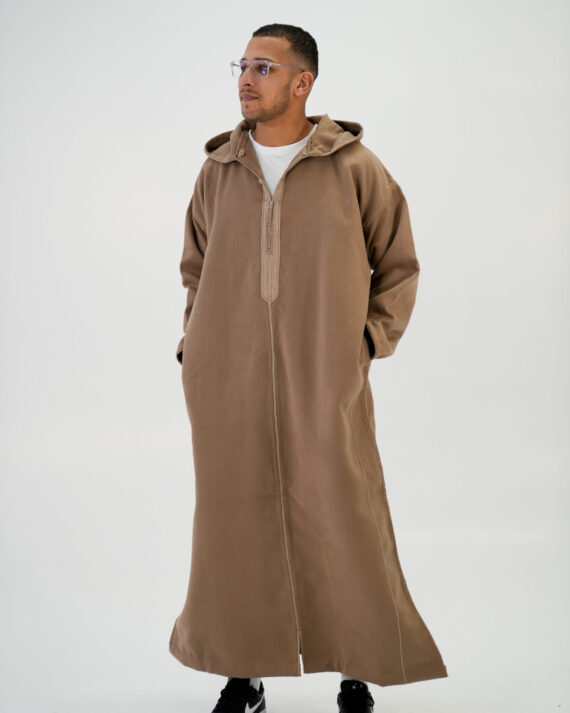Beige Moroccan Djellaba